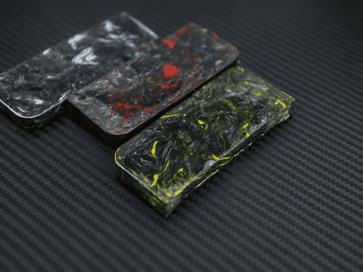 forged carbon fiber sheet thickness and panel samples