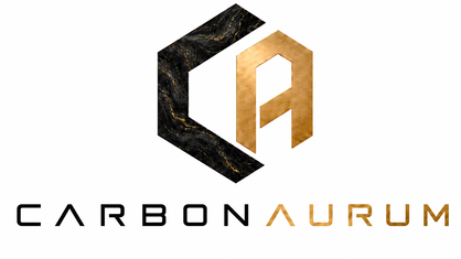 Carbonaurum forged carbon fiber materials logo