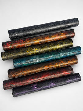 Colored forged carbon fiber tubes and bars for machining
