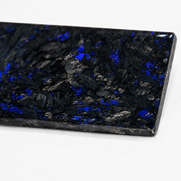 Colored forged carbon fiber sheets by Carbonaurum
