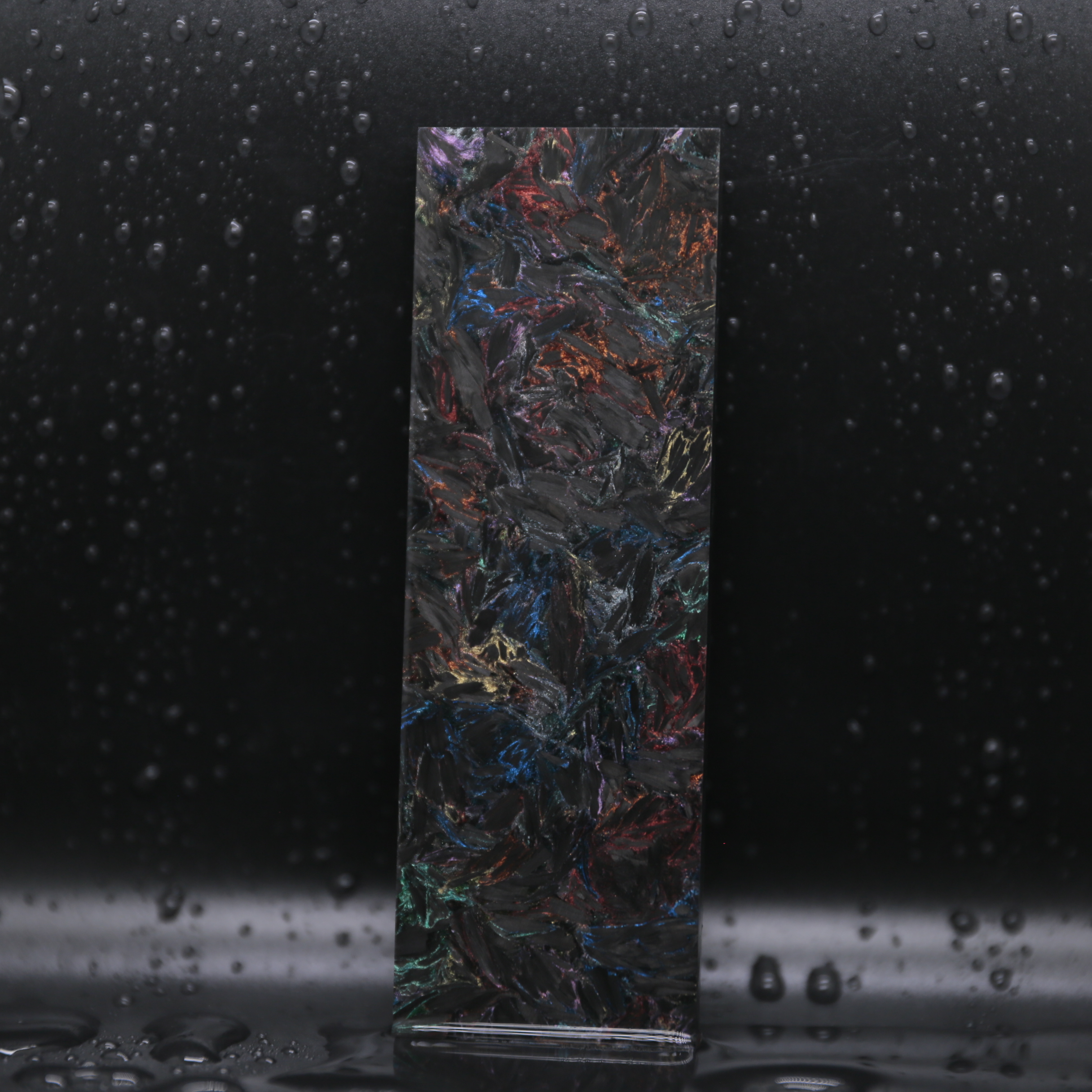 Custom colored forged carbon fiber material direction for OEM product development